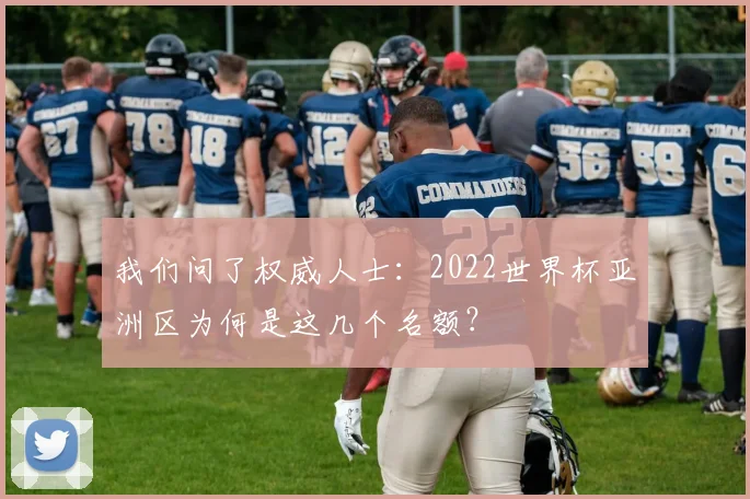 我们问了权威人士：2022世界杯亚洲区为何是这几个名额？
